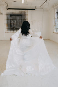 bridal robe