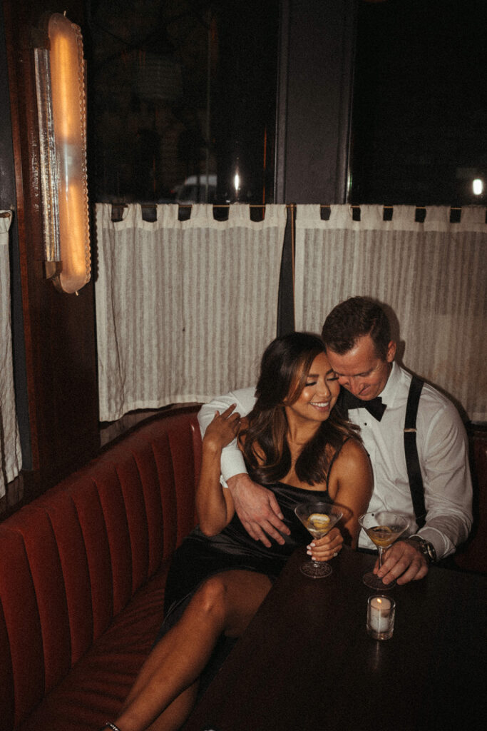 Unique New York Engagement Session Ideas & Locations - go to the Roxy hotel 